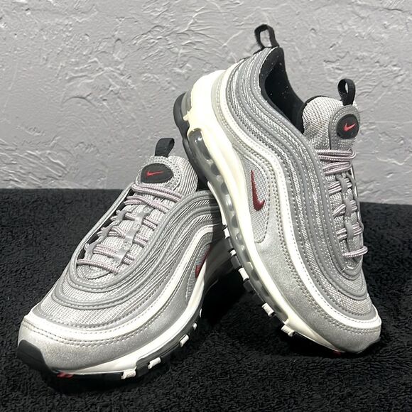 🔥🔥 Nike Air Max 97 OG 'Silver Bullet' 2017 Running Shoes Women Sz 6 - GUC - Picture 1 of 15